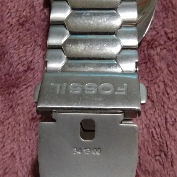 Fossil Arkitekt Gray Silver Mens Watch FS4052 Stainless
